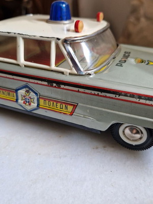 Τσιγκινο αμαξάκι Chevrolet Αστυνομίας Πολεων μεταχειρισμένο, γκρι