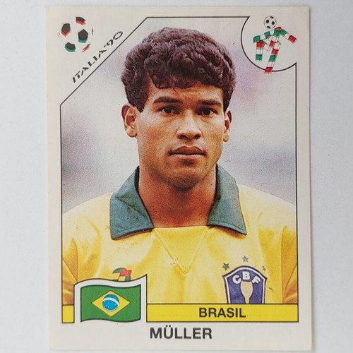 Panini Italia '90 sticker No. 209 Muller Brazil