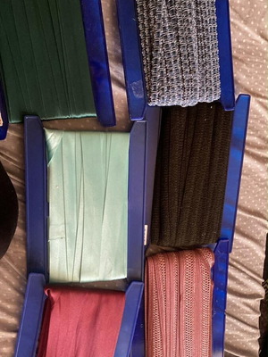 Fabric trims like new, large stock