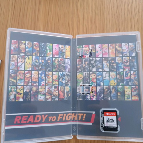 Super Smash Bros Nintendo Switch like new, Japanese version with English