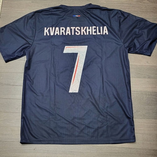 Paris Saint Germain Kvaratskhelia sports jersey XL official replica