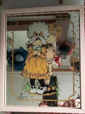 Decorative mirror frame like new