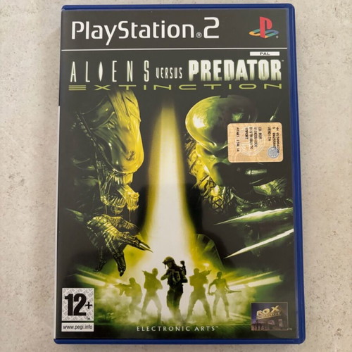 Alien vs Predator Extinction PlayStation 2 Italian used complete