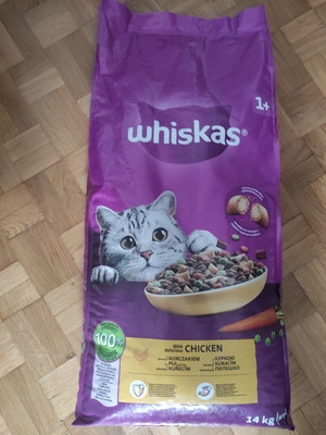 Γατοτροφή Whiskas 14 κιλών καινούργια, σφραγισμένη