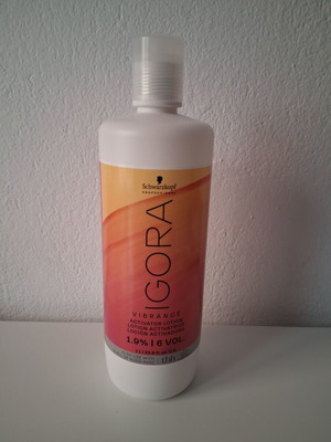 Schwarzkopf Professional IGORA Vibrance Activator Lotion 1,9% μεταχειρισμένο 1L