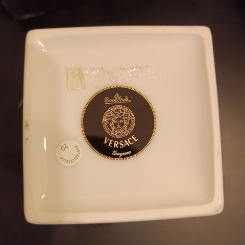 Gorgona Vase Versace and Rosenthal new, luxury porcelain