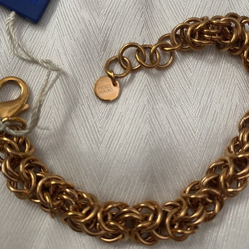 Stainless steel women's bracelet new, rose gold plated
