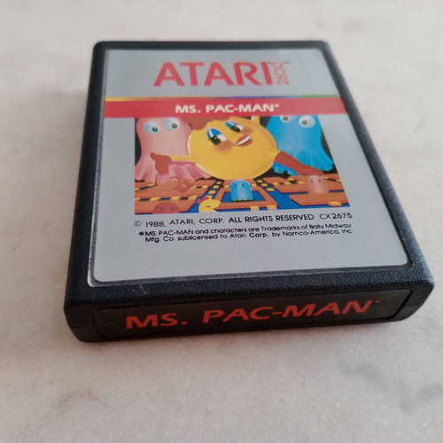 Ms.Pac Man Atari 2600 cartridge like new, PAL version