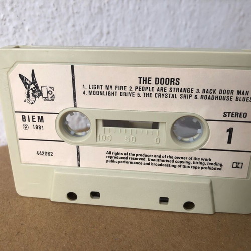 13 The Doors cassette tape like new