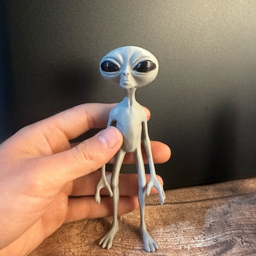 Grey Alien figure 15cm made to order