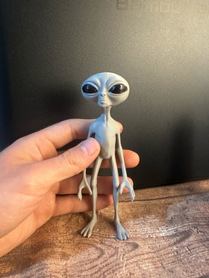 Grey Alien figure 15cm made to order