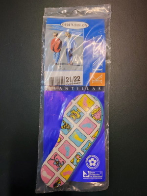 Shoe insole size 21-22 new