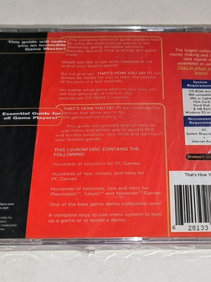 PC That's How You Do It! CD new, educational