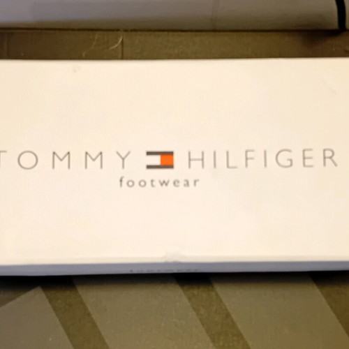 Tommy Hilfiger leather flats silver women's shoes 36/37