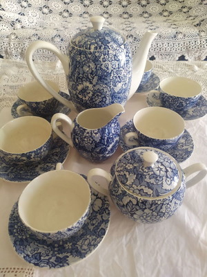 Enoch Wedgewood vintage porcelain tea and coffee set like new