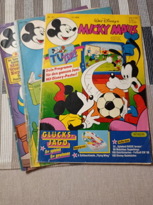 Disney Micky Maus comics used, German language, set