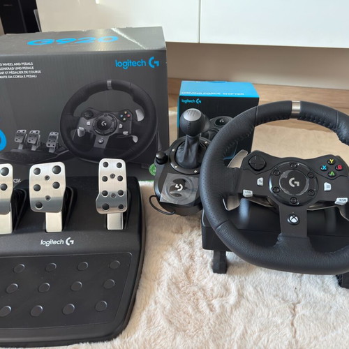 Τιμονιέρα Logitech G920 καινούργια, πλήρες πακέτο για PC και Xbox