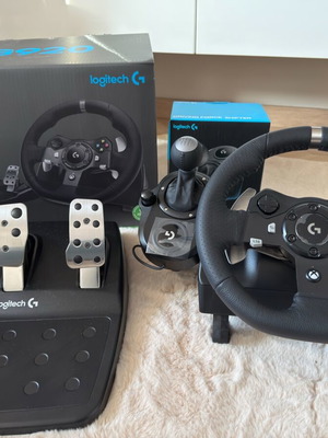 Τιμονιέρα Logitech G920 καινούργια, πλήρες πακέτο για PC και Xbox
