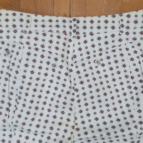Marc Cain Sports white floral pants, size 3
