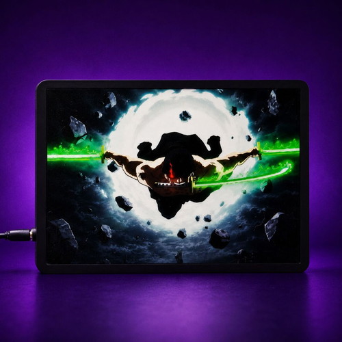 One Piece Zoro King of Hell Lightbox new anime decoration lamp