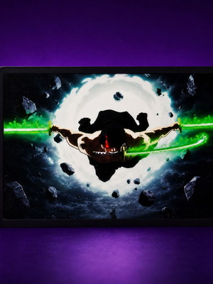 One Piece Zoro King of Hell Lightbox new anime decoration lamp