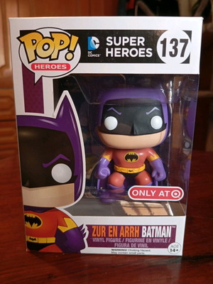 Funko Pop Zur En Arrh Batman like new, Target exclusive