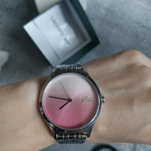 Lacoste women's wristwatch used with 17 cm diameter