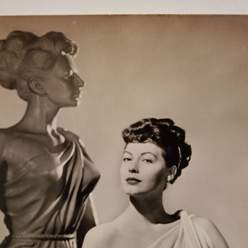 Καρτ ποστάλ Ava Gardner μεταχειρισμένη, ασπρόμαυρη