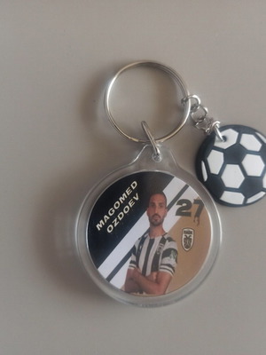 PAOK Magomed Ozdoev Round Keychain new