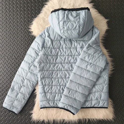 Men's light blue puffer jacket Bershka size M new