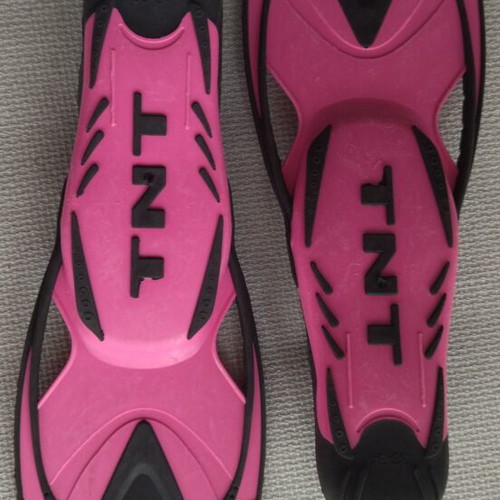 Children's swim fins like new, size 33-34