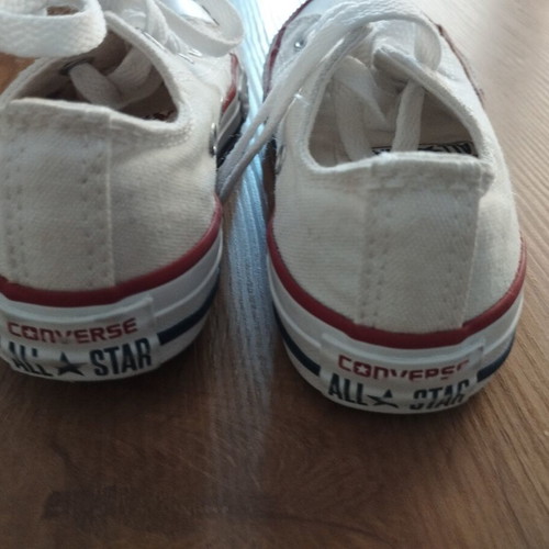 Converse All Star size 28 like new, beige