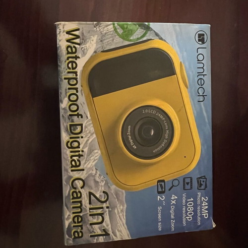 Waterproof compact camera like new