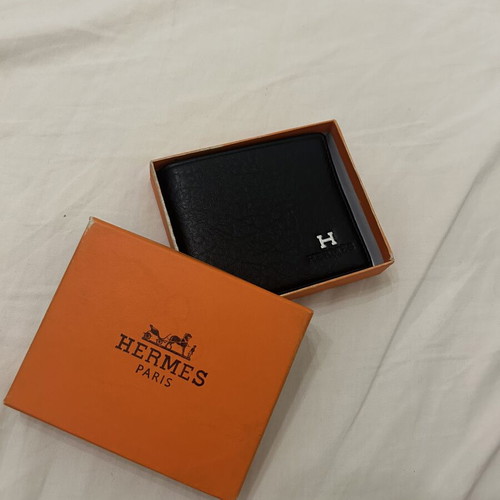 Hermes wallet, black