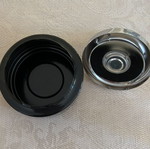 Ashtray with closed top, new