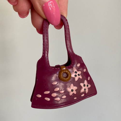 Barbie My Scene Nolee doll handbag accessory 2003 Spring Break used