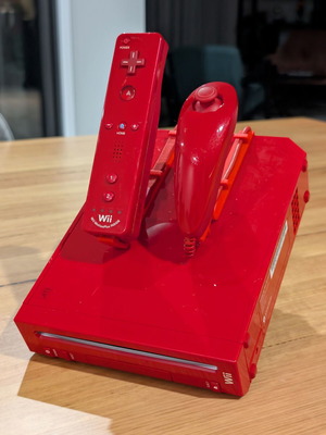 3D Printed Βάση Κονσόλας και Χειριστηρίου για Nintendo Wii με Cable Management καινούργιο