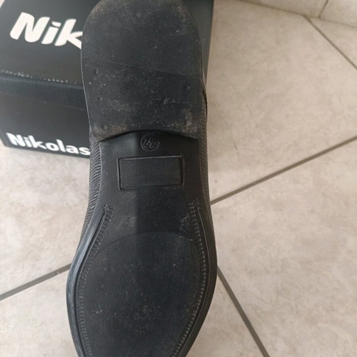 Nikolas black formal shoes size 42 like new