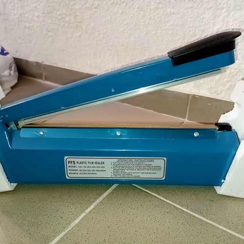 Impulse sealer for plastic packaging, new