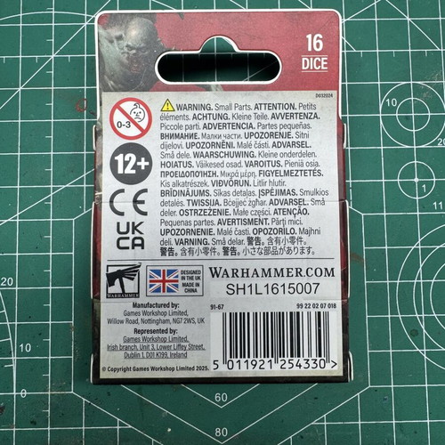 Flesh-eater Courts Dice Warhammer Age of Sigmar like new