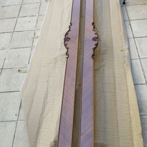 Curtain rods used, excellent condition