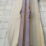 Curtain rods used, excellent condition