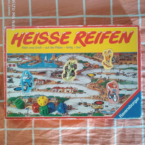 Heisse Reifen 1988 Ravensburger board game new