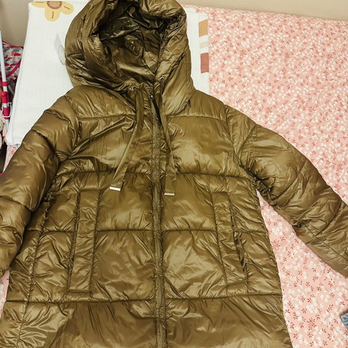 Brown women's jacket, size large, lightly worn
