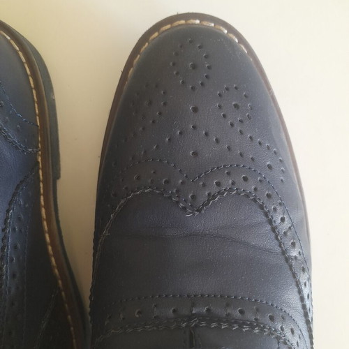 Oxford shoes size 42, like new, dark blue