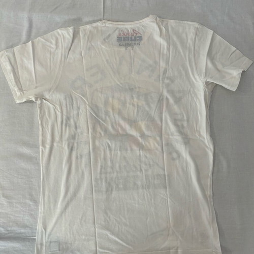 Rubik's Cube white cotton t-shirt size L used
