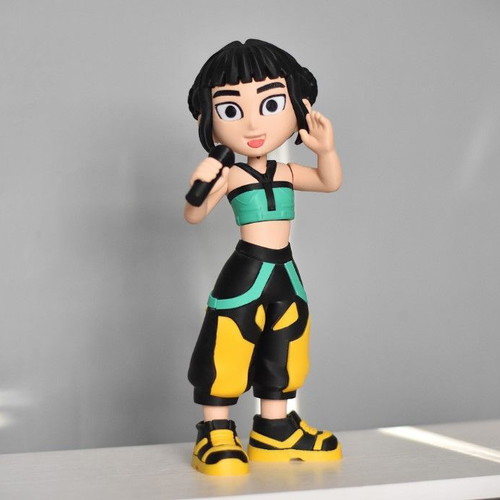 Kpop Demon Hunters Zoey figure 20 cm new 3D printed