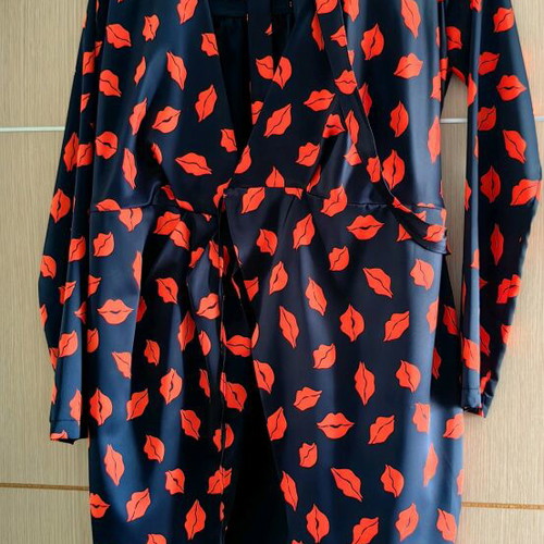 Denny Rose crepe dress black, like new, size small