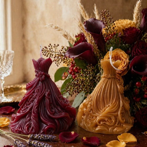Royal Romance luxury sculpted candle collection new