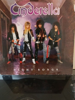 Cinderella Night Songs vinyl record rock like new
